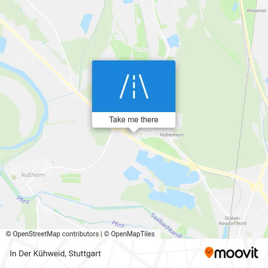 In Der Kühweid map