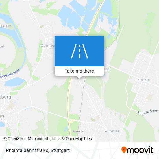 Rheintalbahnstraße map