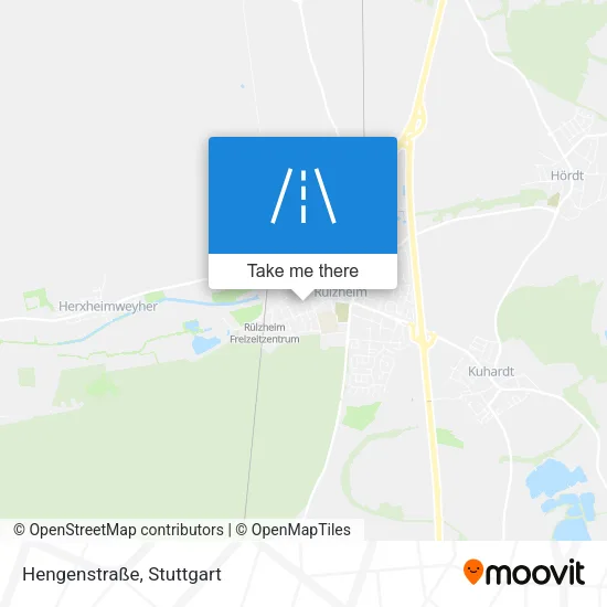 Карта Hengenstraße