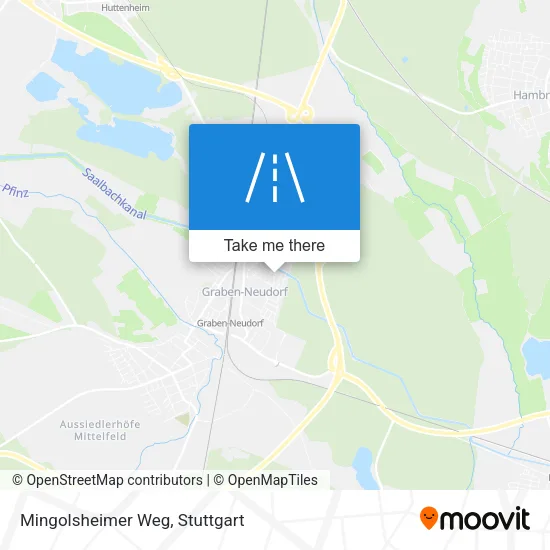 Карта Mingolsheimer Weg