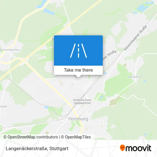 Карта Langenäckerstraße