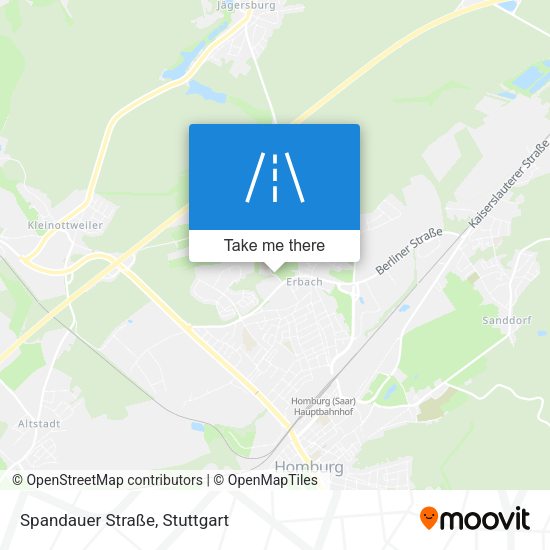 Spandauer Straße map