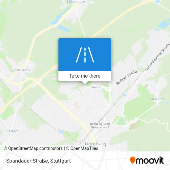 Карта Spandauer Straße