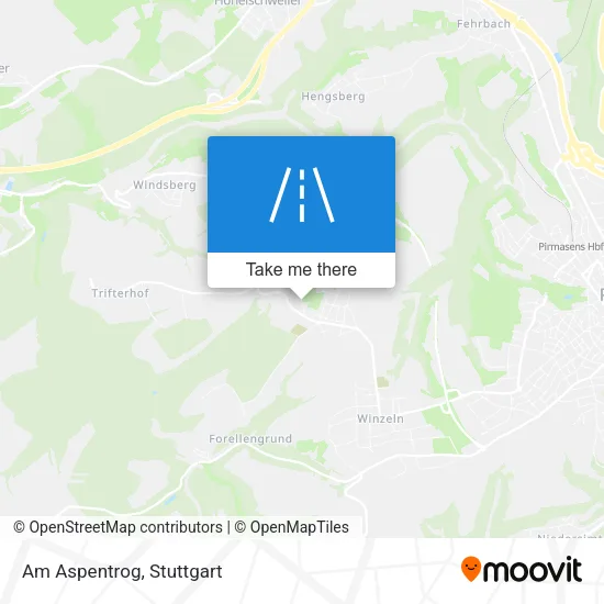 Am Aspentrog map