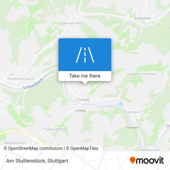 Am Stuttenstück map