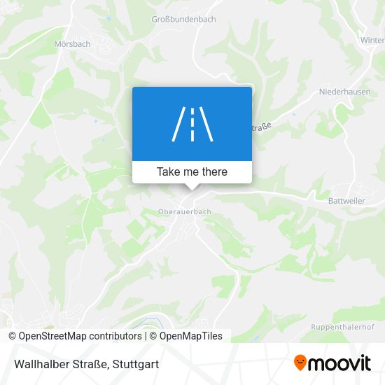 Wallhalber Straße map