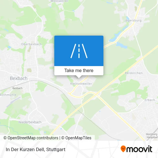 Карта In Der Kurzen Dell