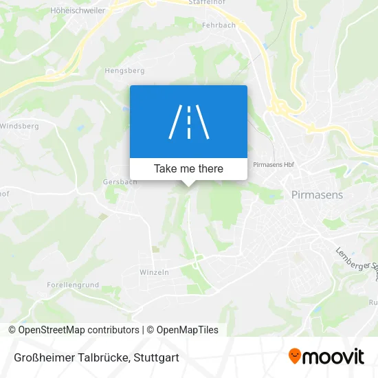Großheimer Talbrücke map
