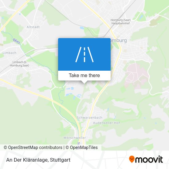 An Der Kläranlage map
