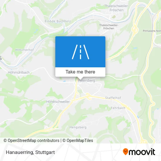 Карта Hanauerring