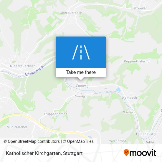 Katholischer Kirchgarten map