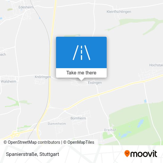 Карта Spanierstraße