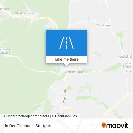 Карта In Der Glasbach