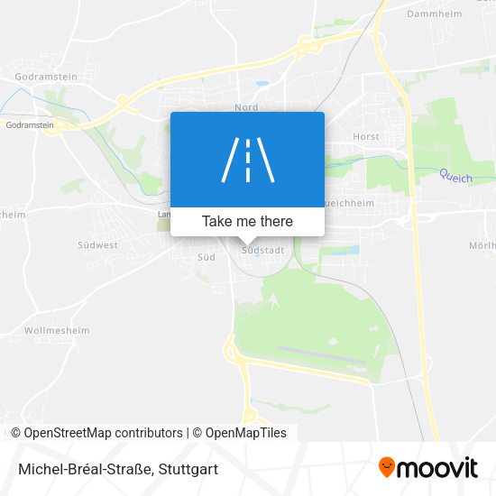 Michel-Bréal-Straße map