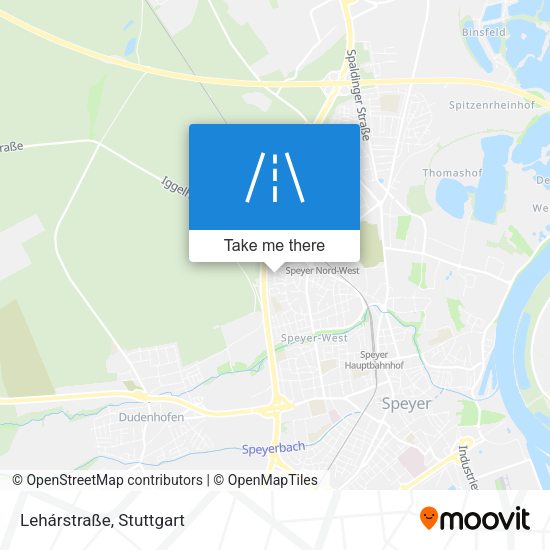 Lehárstraße map