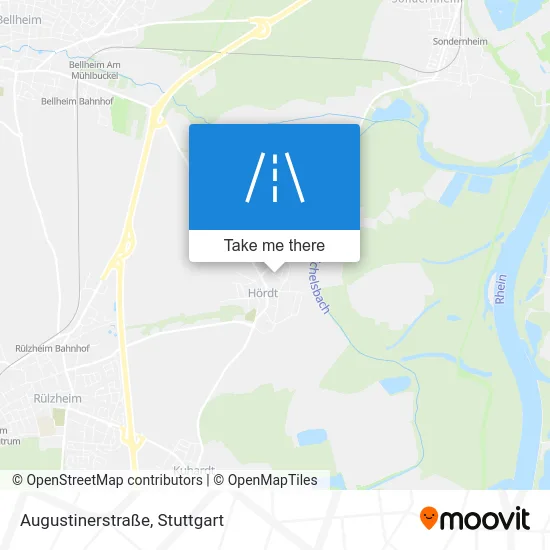 Карта Augustinerstraße