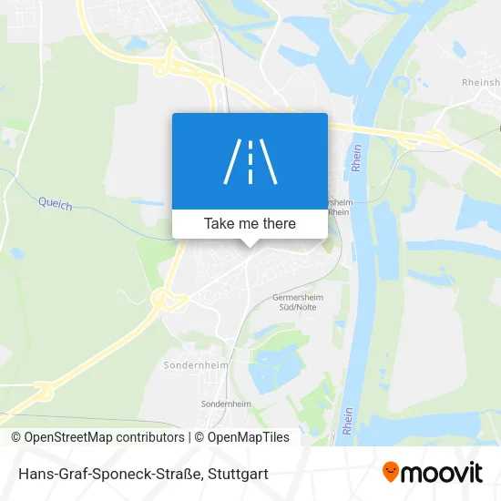 Hans-Graf-Sponeck-Straße map
