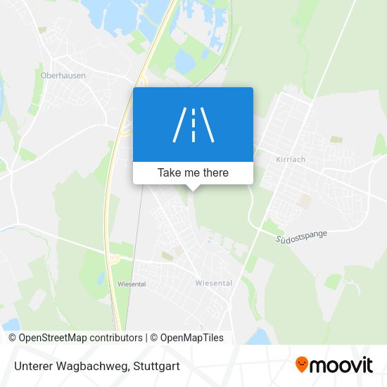 Карта Unterer Wagbachweg