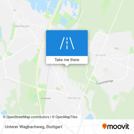 Карта Unterer Wagbachweg