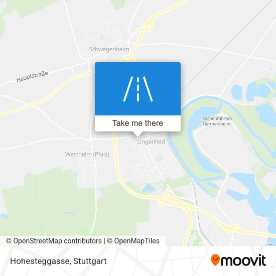 Карта Hohesteggasse