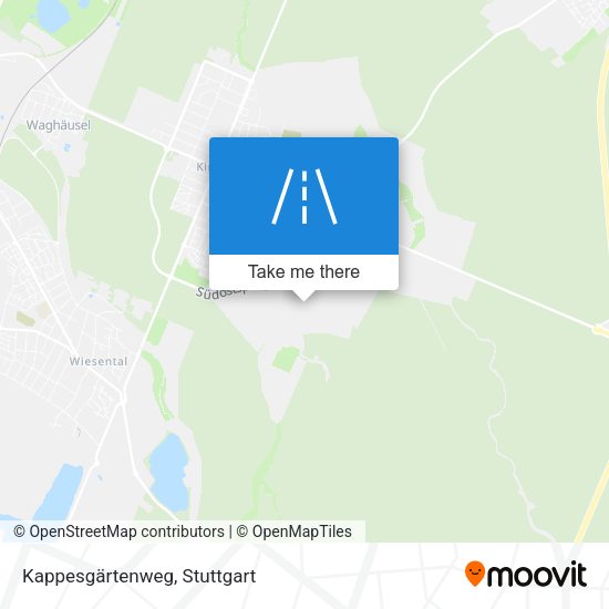 Kappesgärtenweg map