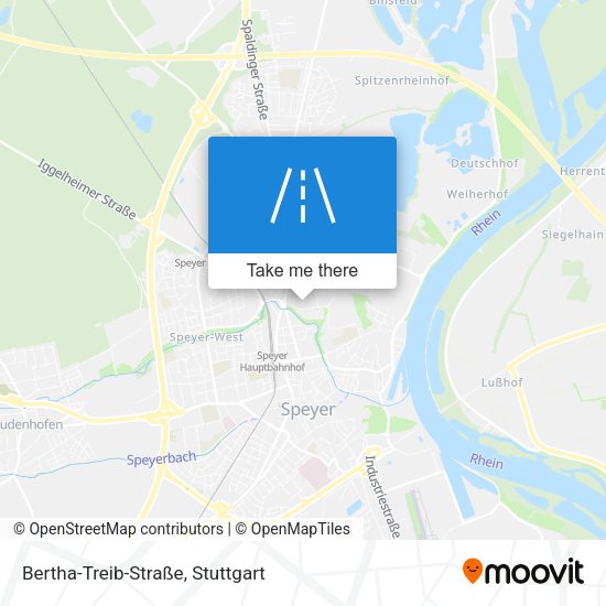 Bertha-Treib-Straße map