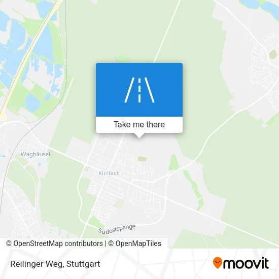 Карта Reilinger Weg