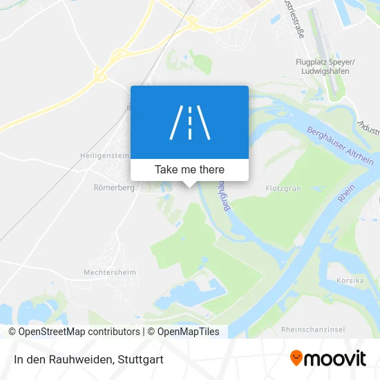 In den Rauhweiden map