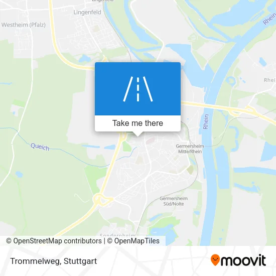 Карта Trommelweg