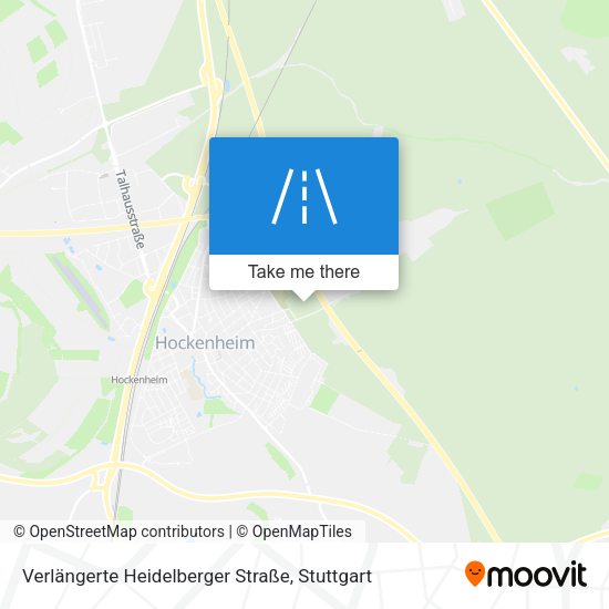 Verlängerte Heidelberger Straße map