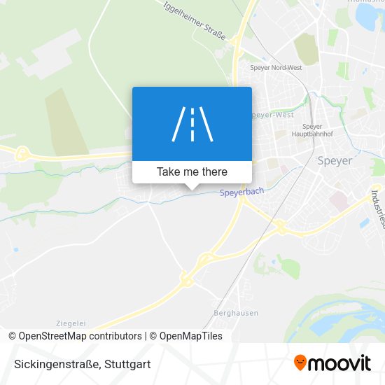 Sickingenstraße map