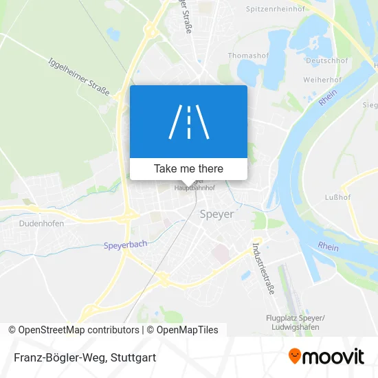 Карта Franz-Bögler-Weg