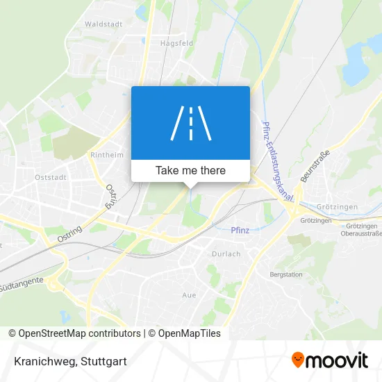 Карта Kranichweg