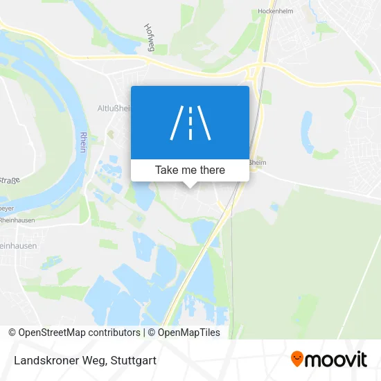 Карта Landskroner Weg