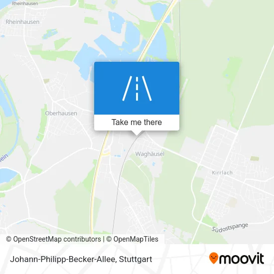 Карта Johann-Philipp-Becker-Allee
