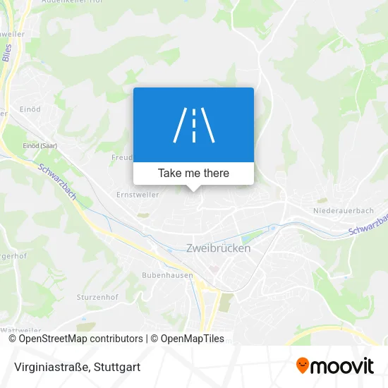 Карта Virginiastraße