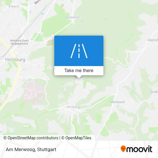 Карта Am Merwoog