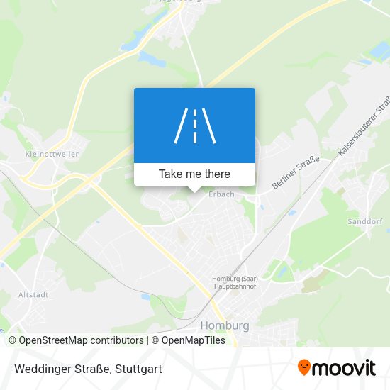 Weddinger Straße map