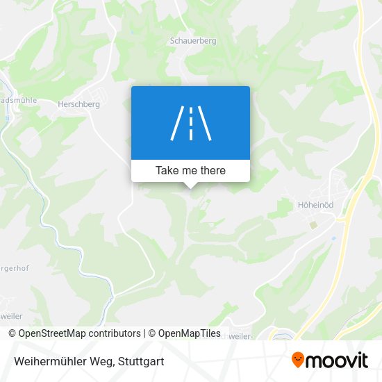 Weihermühler Weg map