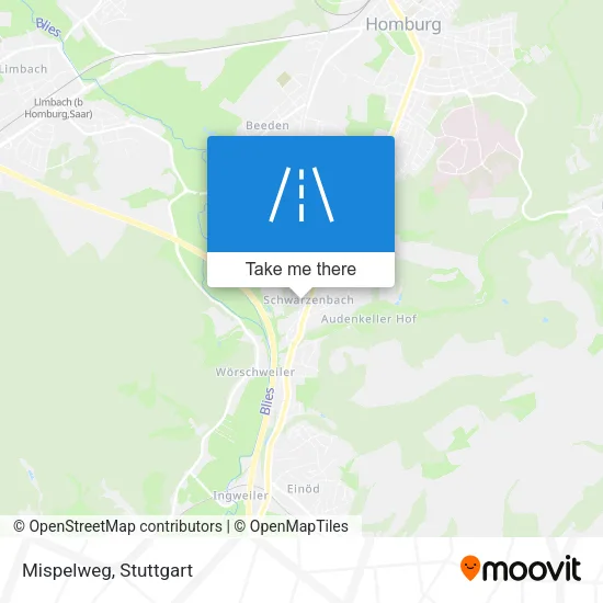 Карта Mispelweg