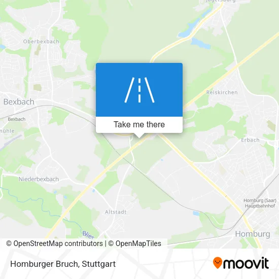 Карта Homburger Bruch