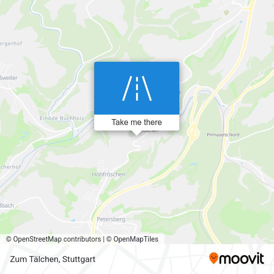 Карта Zum Tälchen