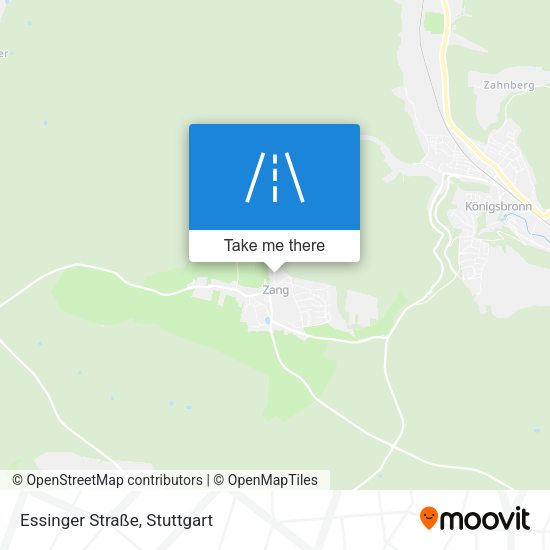Essinger Straße map