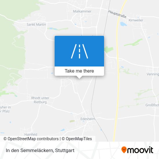 In den Semmeläckern map