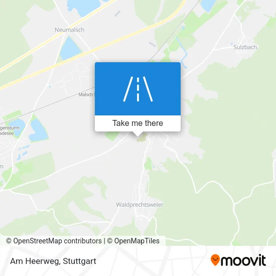 Карта Am Heerweg