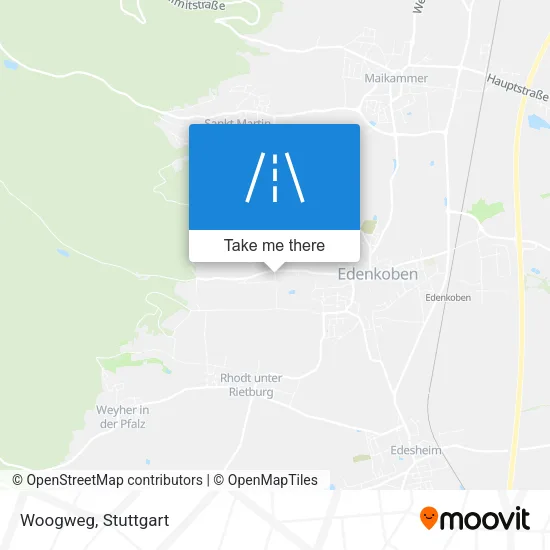 Карта Woogweg