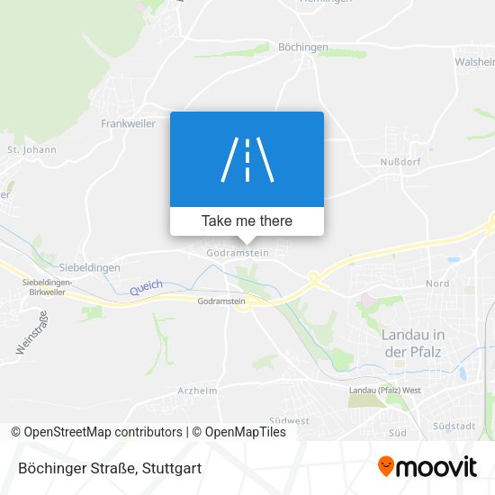 Böchinger Straße map
