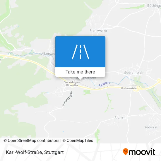 Карта Karl-Wolf-Straße