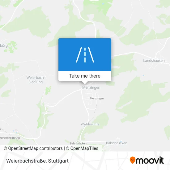 Карта Weierbachstraße