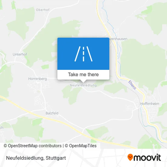 Карта Neufeldsiedlung